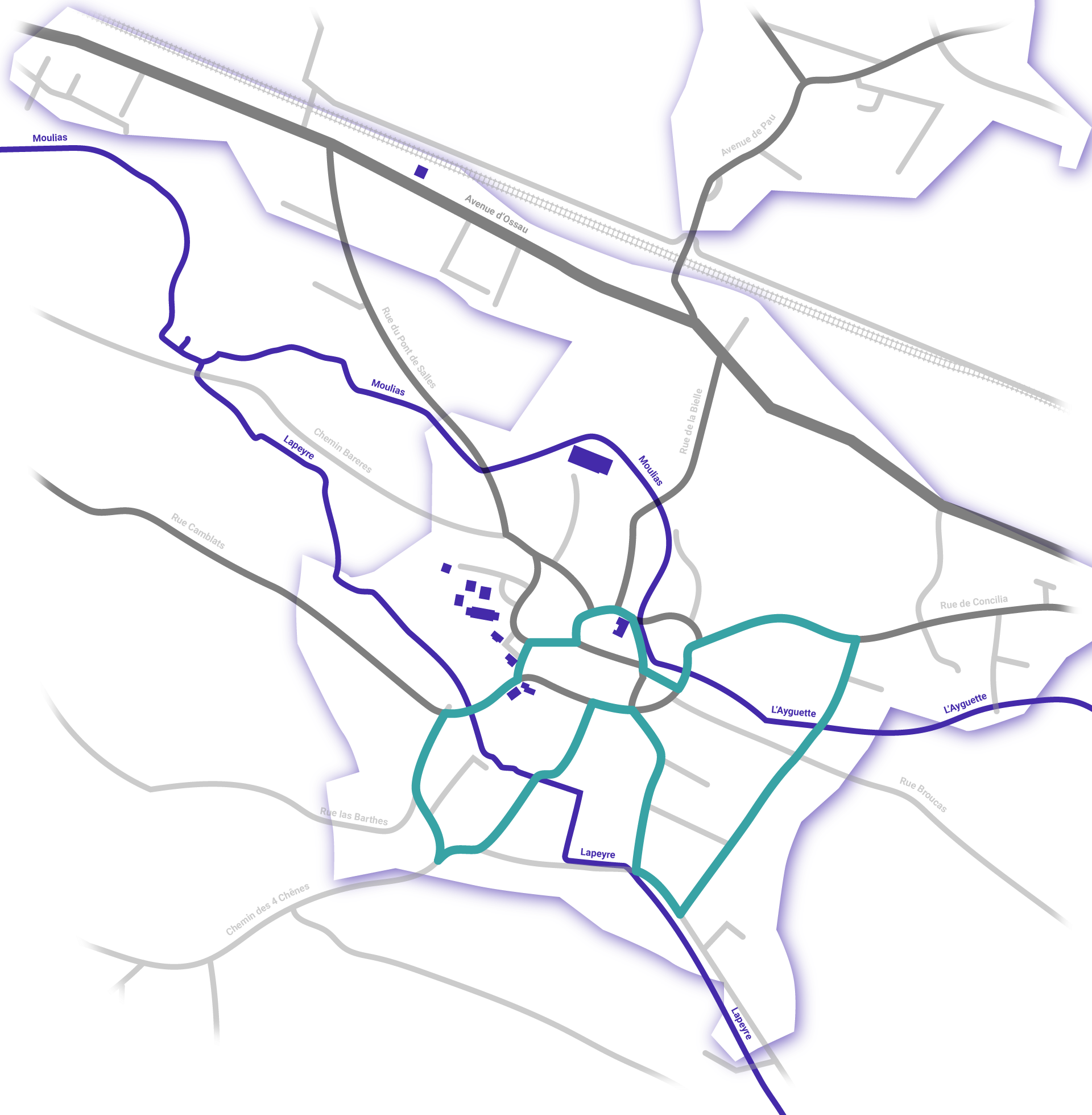 Carte du village